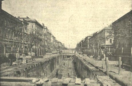 1896-17 vasút építkezés Klösz György photo