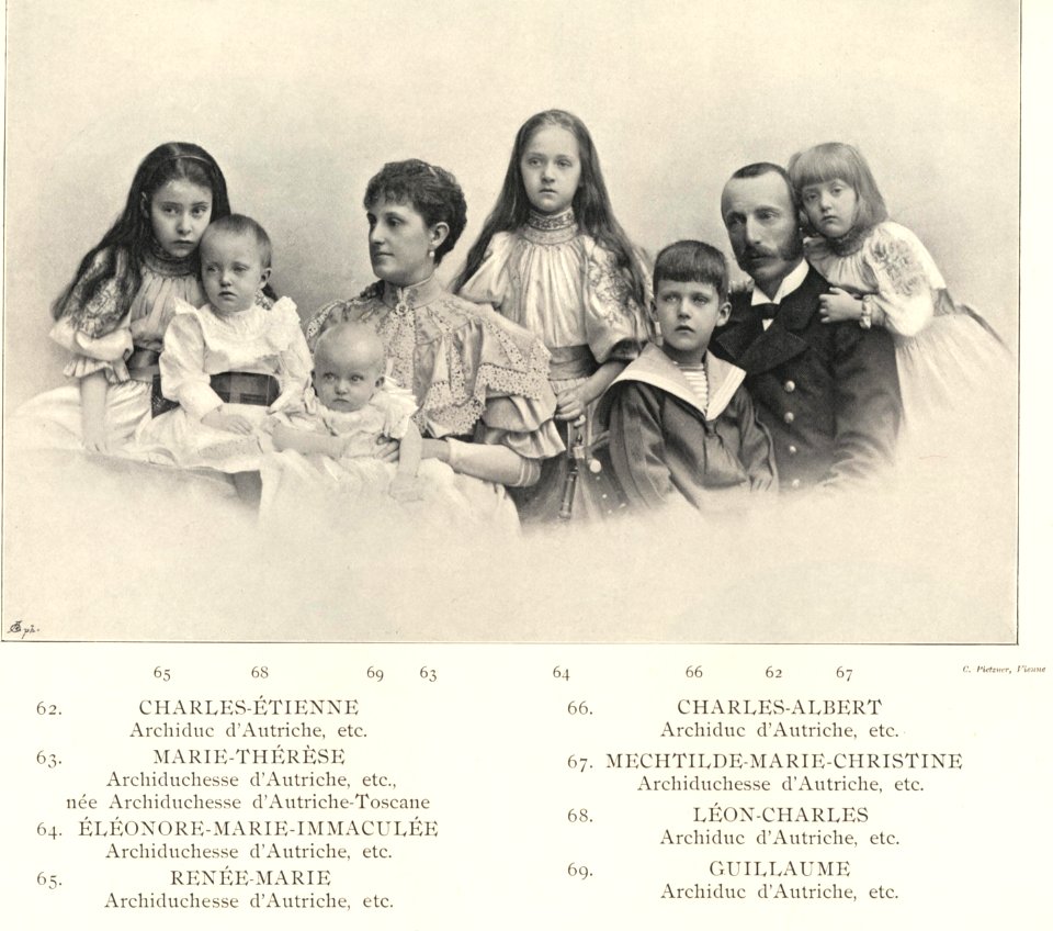 Karl Stephan Austria 1860 1933 family1896