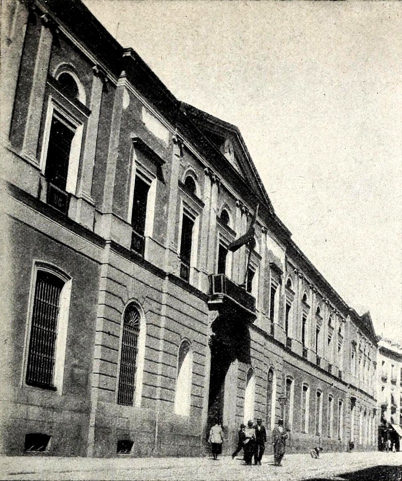 1897-10-02, Blanco y Negro, Fachada de la Universidad Central, Irigoyen