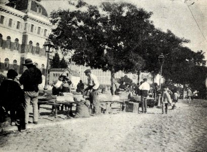 1897-10-02, Blanco y Negro, Las ferias de Madrid, Avellanas y nueces, Irigoyen photo