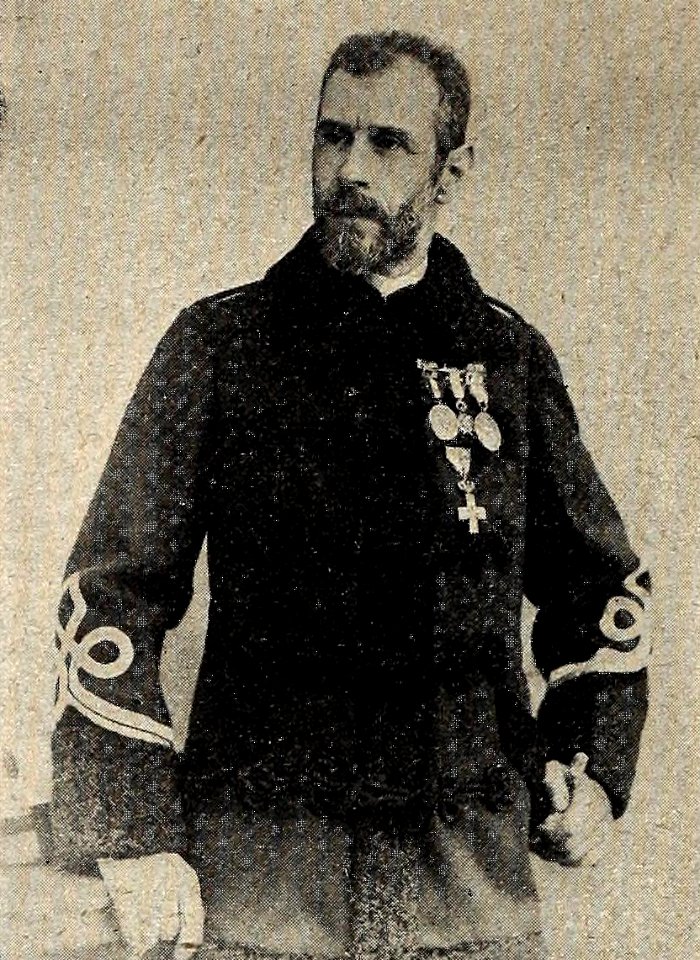 1897-01-23, Blanco y Negro, El maestro Juarranz, Compañy (cropped)