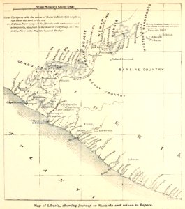 HEARD(1898) Map of Liberia