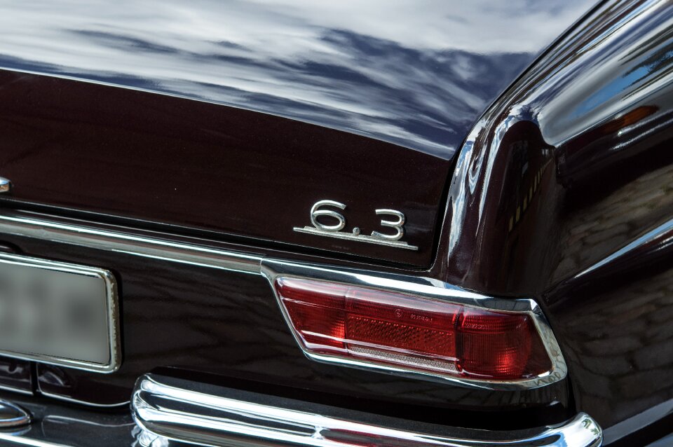 Chrome back light automotive