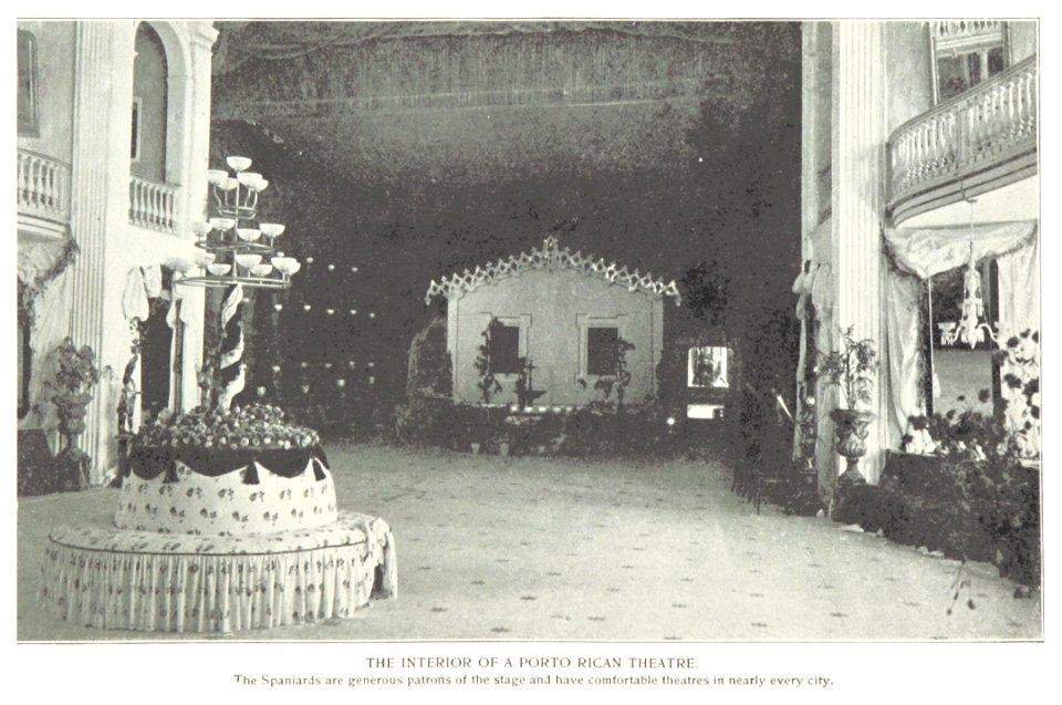 Interior of a Porto Rican Theatre