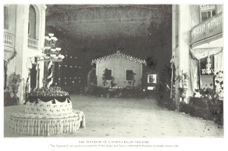 Interior of a Porto Rican Theatre photo