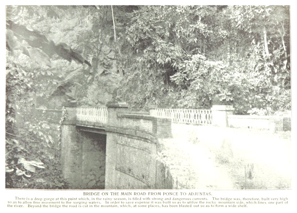 Bridge on the main road from Ponce to Adjuntas