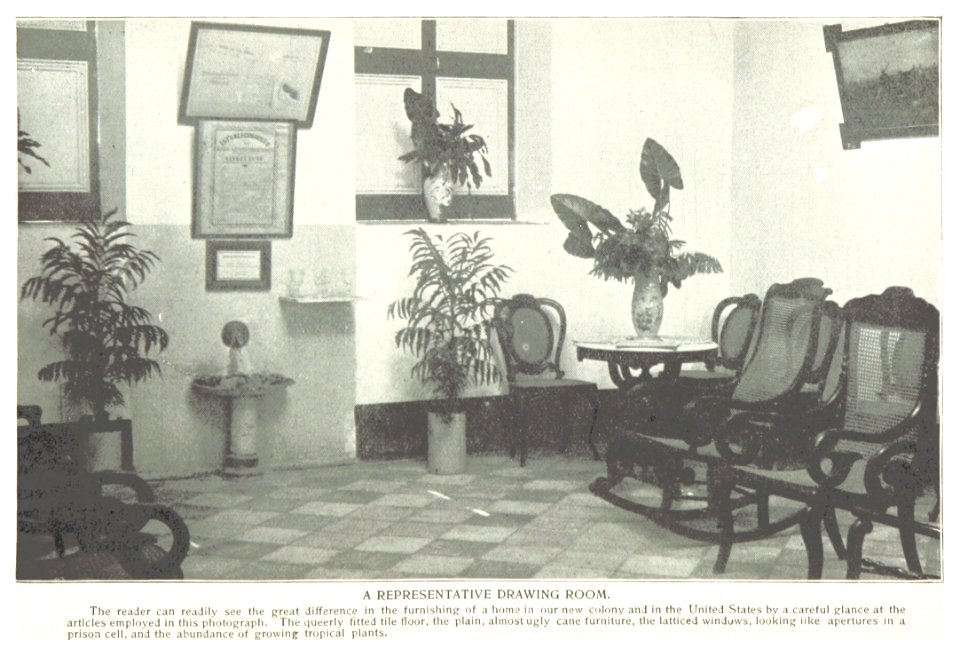 A representative drawing room