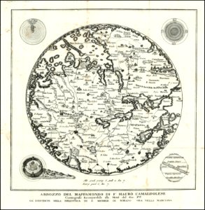 18th-century facsimile of the Fra Mauro Mappa Mundi