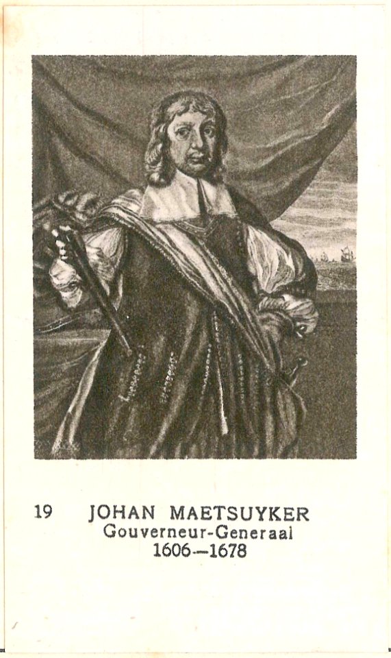 19 Johan Maetsuyker, gouveneur-Generaal, 1606-1678