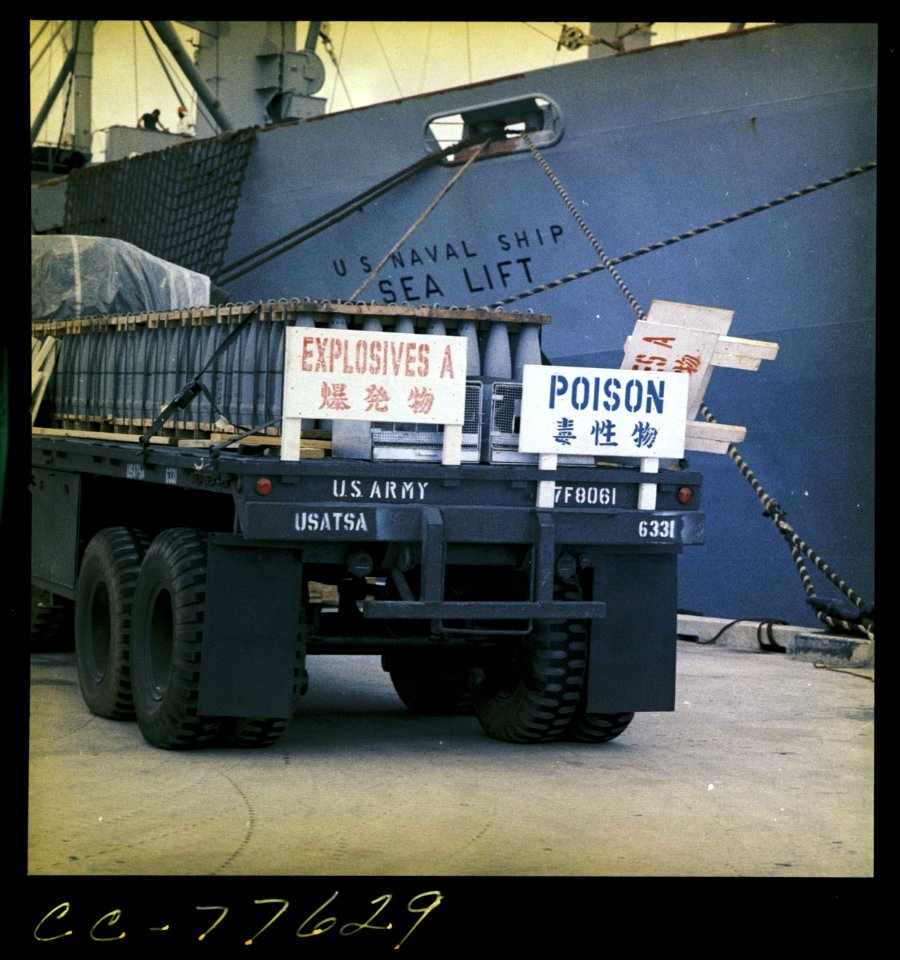 19-23-2 Red Hat Operation, Okinawa, Tengan Pier July 1971