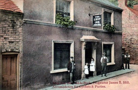 Barnoldby le Beck, Main Road - public house 1907