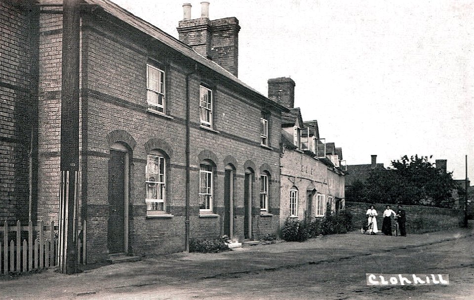 Clophill, Bedfordshire, England. 19th-century cottages