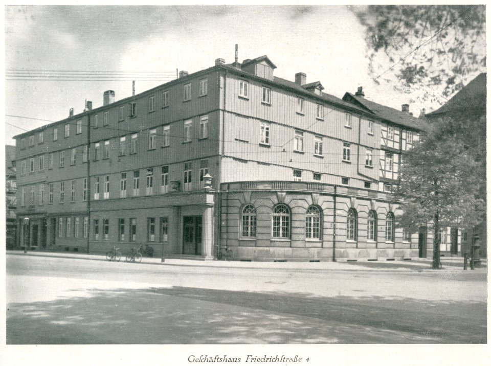 1900 circa Credit-Bank zu Hannover e. G. m. b. H., Friedrichstraße 4 Ecke Osterstraße