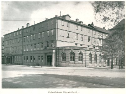 1900 circa Credit-Bank zu Hannover e. G. m. b. H., Friedrichstraße 4 Ecke Osterstraße