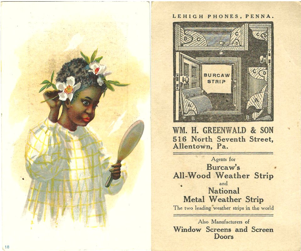 1900 - William H Greenwald & Son - Trade Card