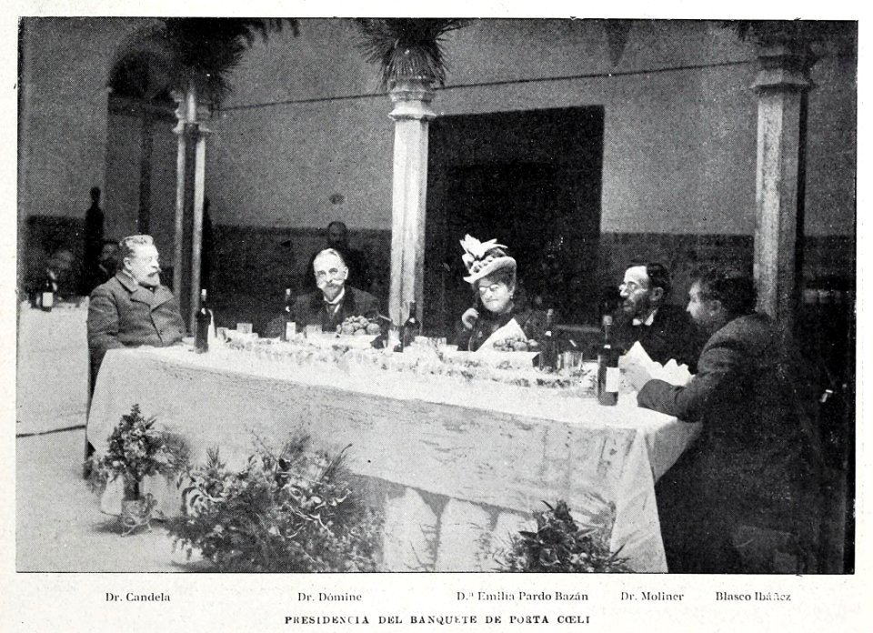 1900-01-13, Blanco y Negro, Presidencia del banquete de Porta Coeli