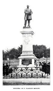 1900-11-10, Blanco y Negro, Estatua de D. Claudio Moyano