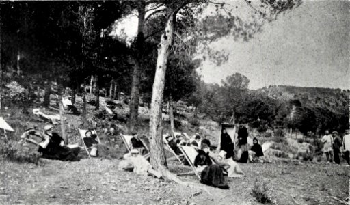 1900-01-13, Blanco y Negro, La Sra. Pardo Bazán en Valencia (cropped) Convalecientes en el sanatorio photo