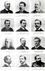 1900-11-24, Blanco y Negro, Delegados oficiales del Congreso Hispanoamericano de 1900, Franzen, c