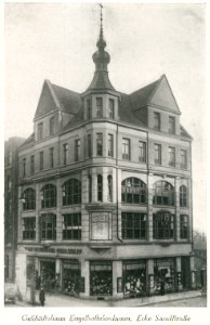 1901 circa errichtetes Berliner Warenhaus Gebrüder Wolff, Engelbosteler Damm 38 Ecke Sandstraße in der Nordstadt von Hannover
