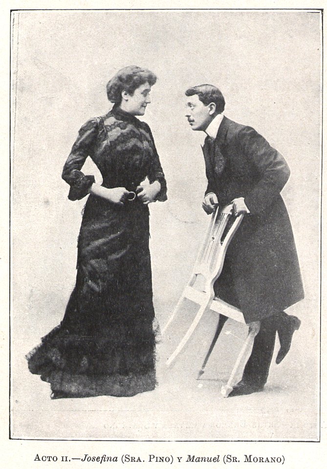 1901-11, El Teatro, La Gobernadora, acto II, Pino y Morano, Franzen