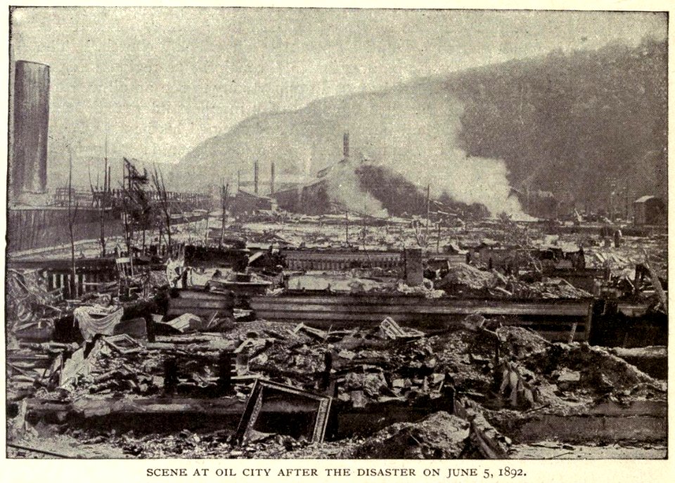 McLaurin(1902) pic.255 Oil City, PA, after the Disaster on June 5, 1892