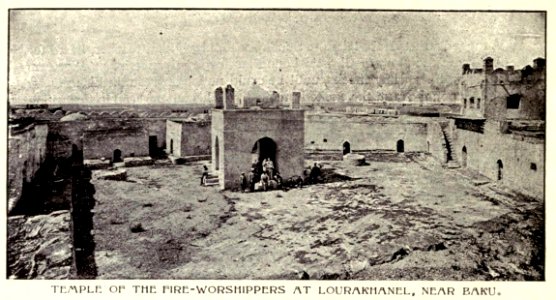 McLaurin(1902) pic.010 Temple of Fire-Workshippers near Baku
