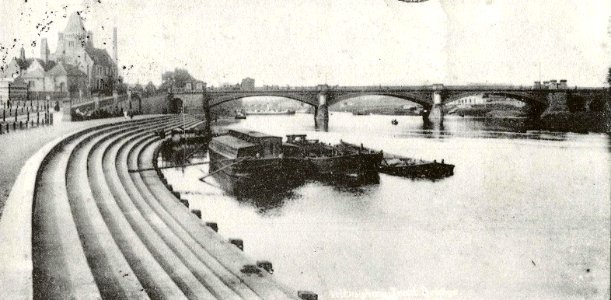 1902 postcard of Trent Bridge