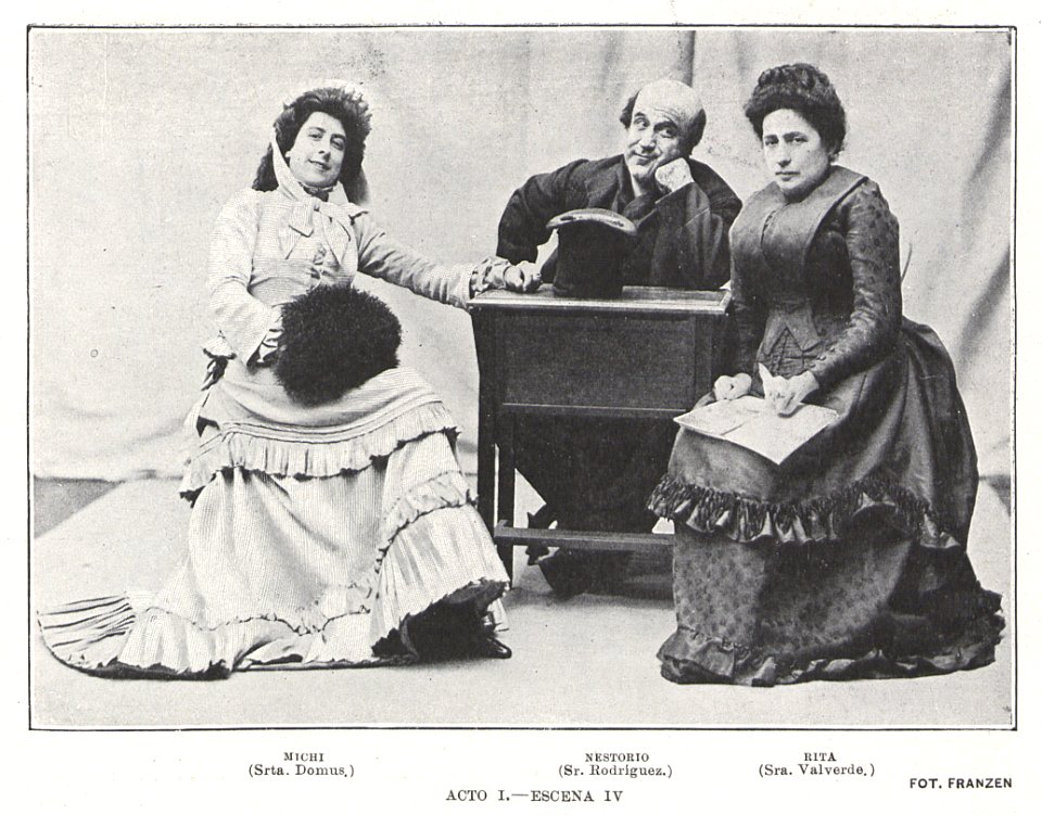 1902-03, El Teatro, El himno de Riego, acto I, escena IV, Franzen