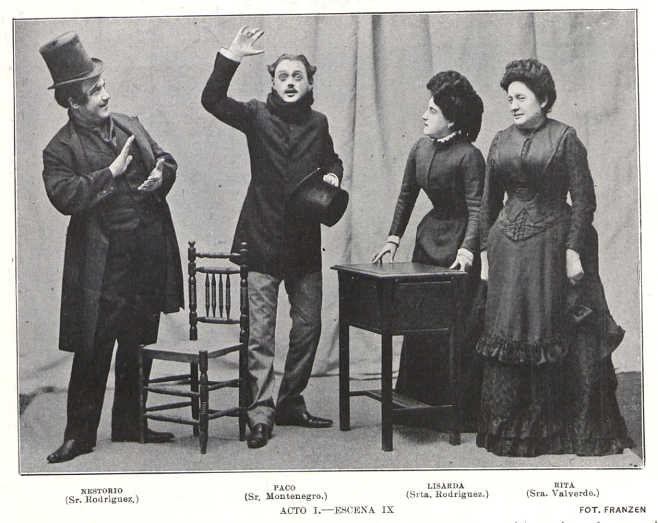 1902-03, El Teatro, El himno de Riego, acto I, escena IX, Franzen