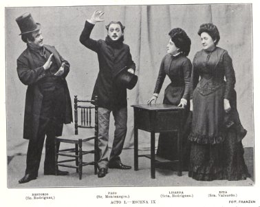 1902-03, El Teatro, El himno de Riego, acto I, escena IX, Franzen