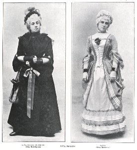 1902-05, El Teatro, Alma y vida, Teresa de Argote (Rodríguez) y Laura (Moreno), Franzen