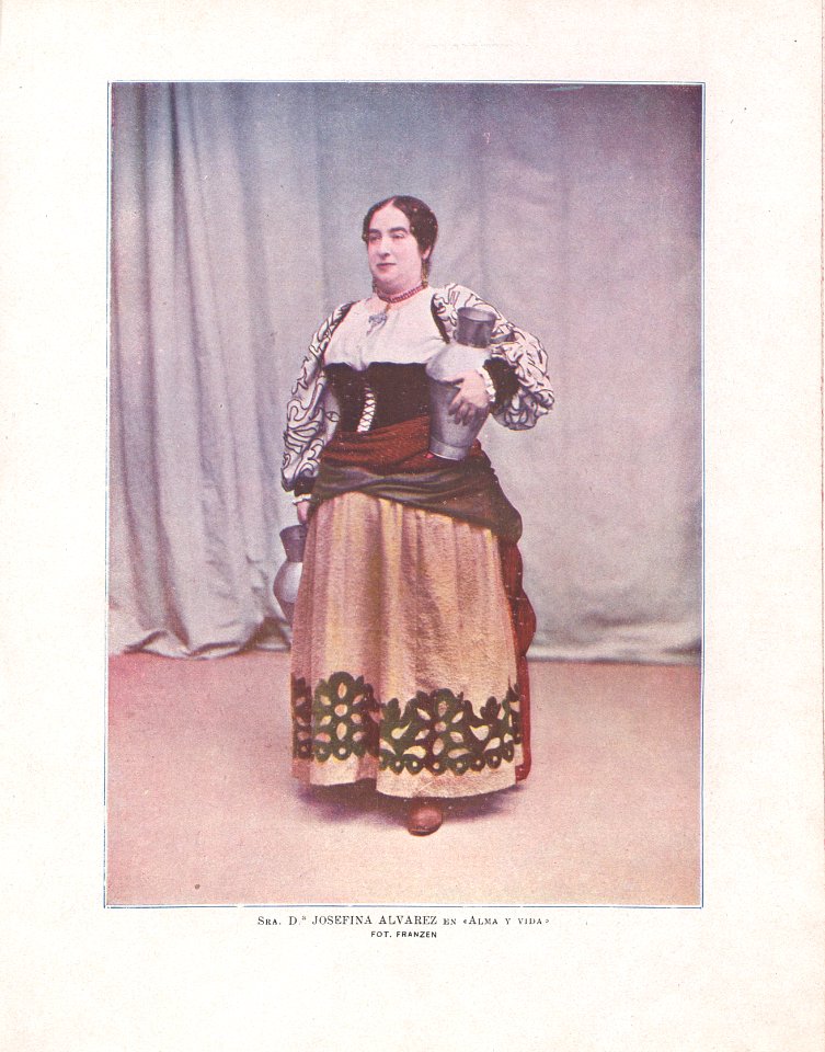 1902-05, El Teatro, Alma y Vida, Josefina Álvarez, Franzen