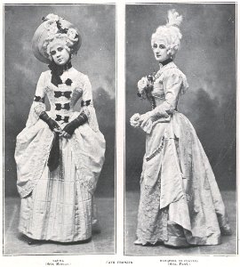 1902-05, El Teatro, Alma y vida, Laura (Moreno) y marquesa de Clavijo (Ferri), Franzen