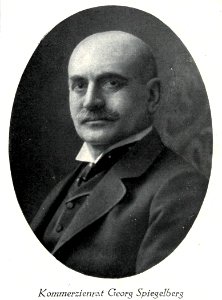 1903 circa Kommerzienrat Georg Spiegelberg, Bankhaus A. Spiegelberg, Hannover