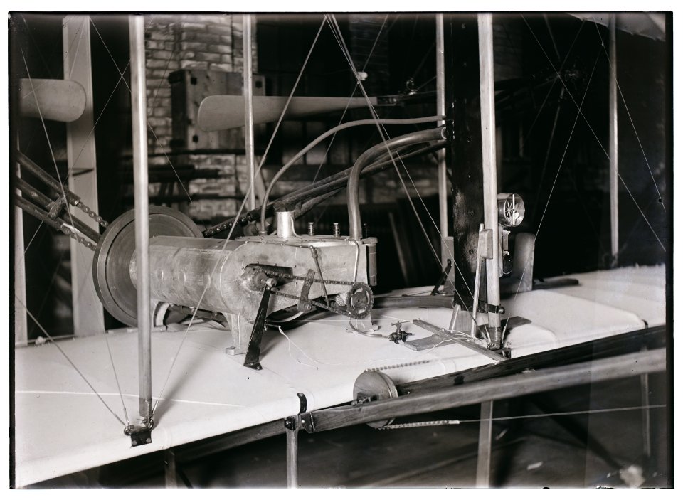 1903 Wright Flyer engine section