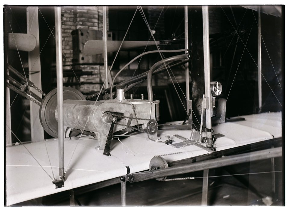1903 Wright Flyer engine section