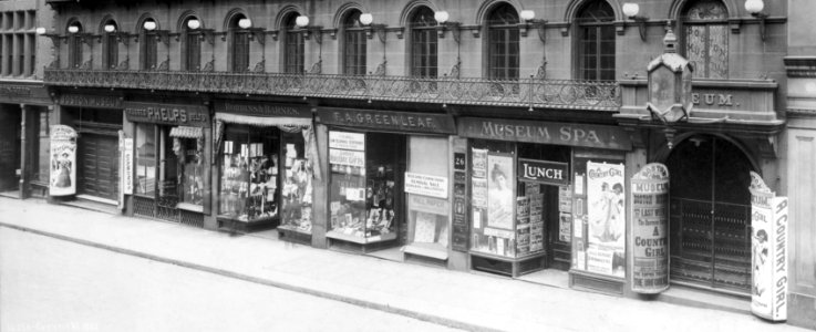 1903 shops2 BostonMuseum TremontSt LC photo