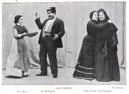 1903-02, El Teatro, Pepita Reyes, acto primero, Ruiz, Rodríguez, Domus y Valverde, Franzen