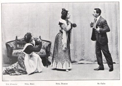 1903-02, El Teatro, Pepita Reyes, Ruiz, Domus y Calle, Franzen