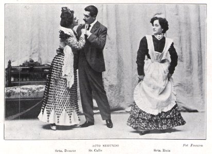 1903-02, El Teatro, Pepita Reyes, acto segundo, Domus, Calle y Ruiz, Franzen