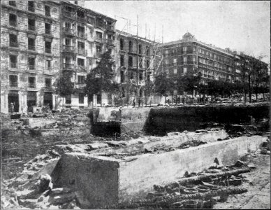 1903-07-25, Blanco y Negro, Teatro Eldorado (cropped) Aspecto de las ruinas del teatro incendiado, Cifuentes