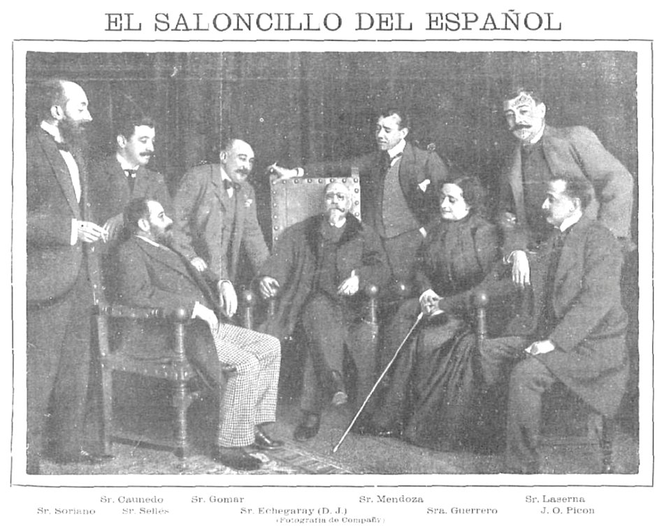 1903-02-11, Nuevo Mundo, El saloncillo del Español, Compañy