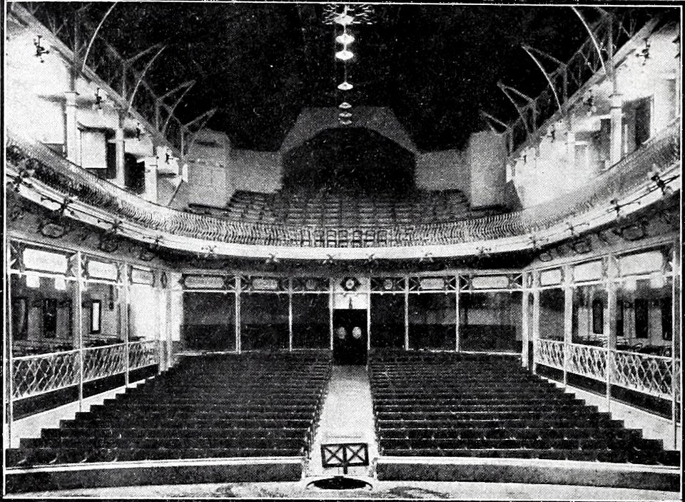 1903-07-25, Blanco y Negro, Teatro Eldorado (cropped) Sala del teatro Eldorado, destruido por un incendio en la madrugada del 19 último, Cifuentes