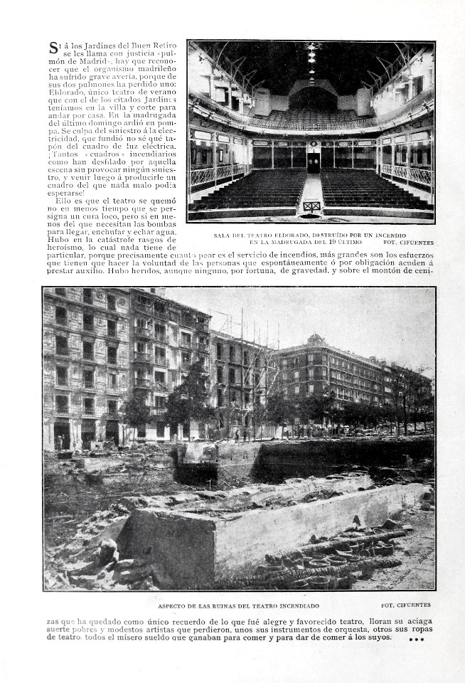 1903-07-25, Blanco y Negro, Teatro Eldorado