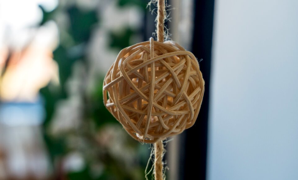 Wood ornament deco
