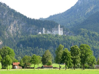 Schwangau king ludwig mountain meadow