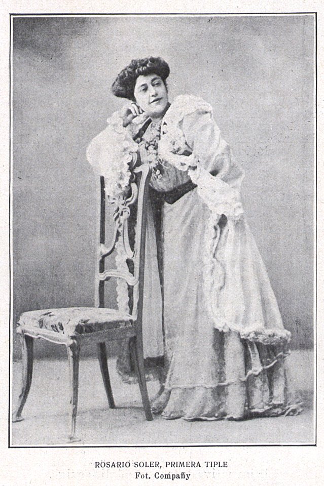 1904-09-01, El Teatro, Rosario Soler, Compañy