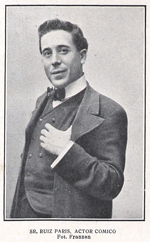 1904-09-01, El Teatro, Ruiz París, Franzen