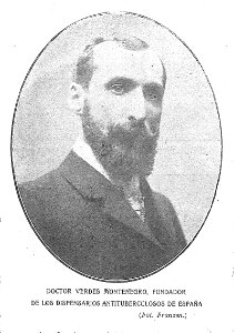 1904-10-31, El Gráfico, El dispensario antituberculoso de Madrid, Doctor Verdes Montenegro, fundador de los dispensarios antituberculosos de España